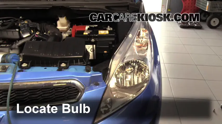 2014 Chevrolet Spark LT 1.2L 4 Cyl. Lights Daytime Running Light (replace bulb)